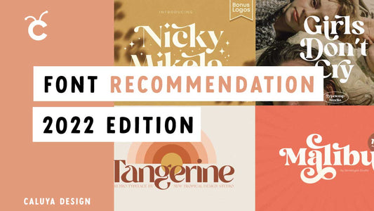 My Font Pick For 2022