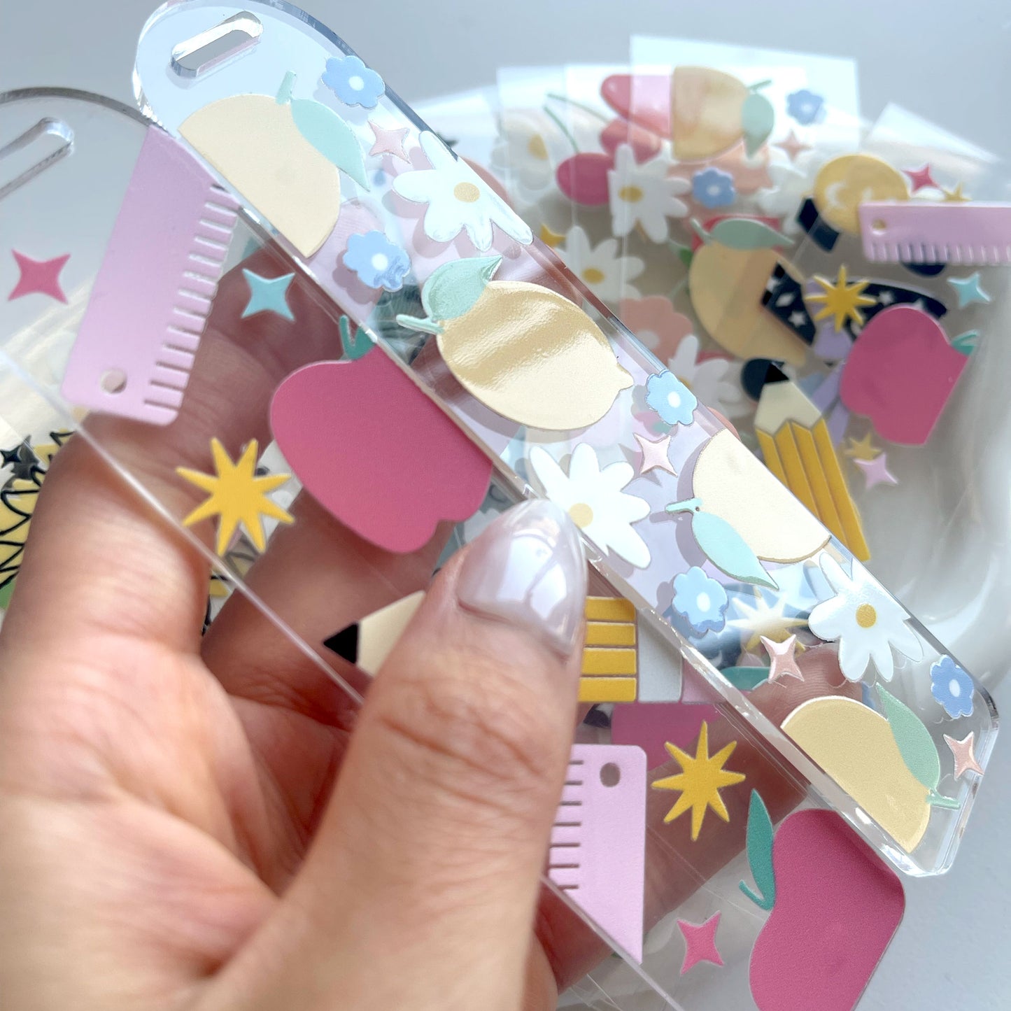 Bookmark UV DTF Decal | Easter Eggs