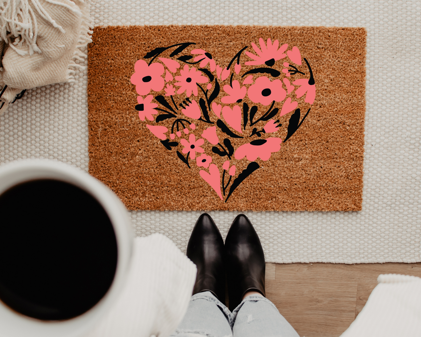 FREE Floral Heart SVG | Valentine's Day SVG