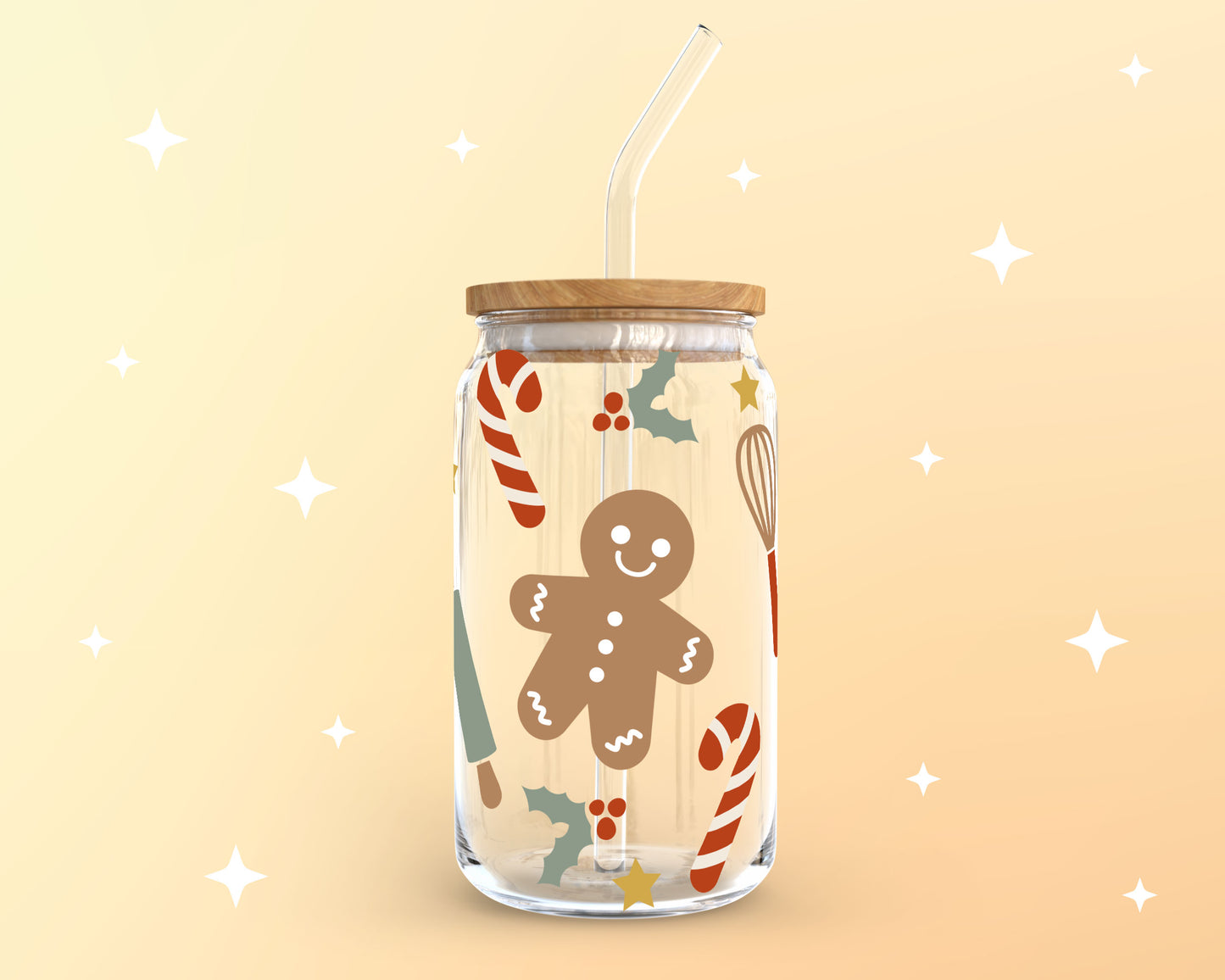 FREE Holiday Baking SVG | Gingerbread Man SVG