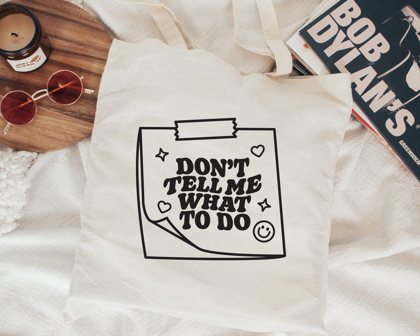 FREE Don't Tell Me What To Do SVG | Sticky Note SVG