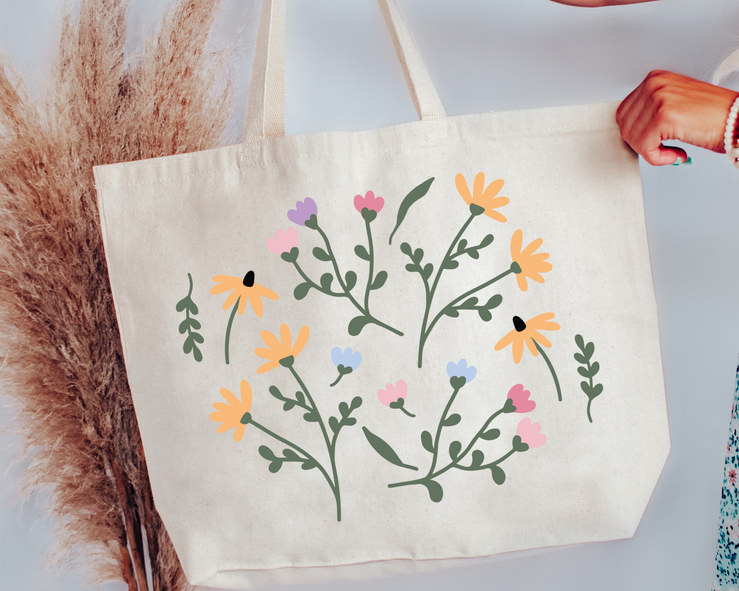 FREE Floral Spring SVG | Wildflower SVG