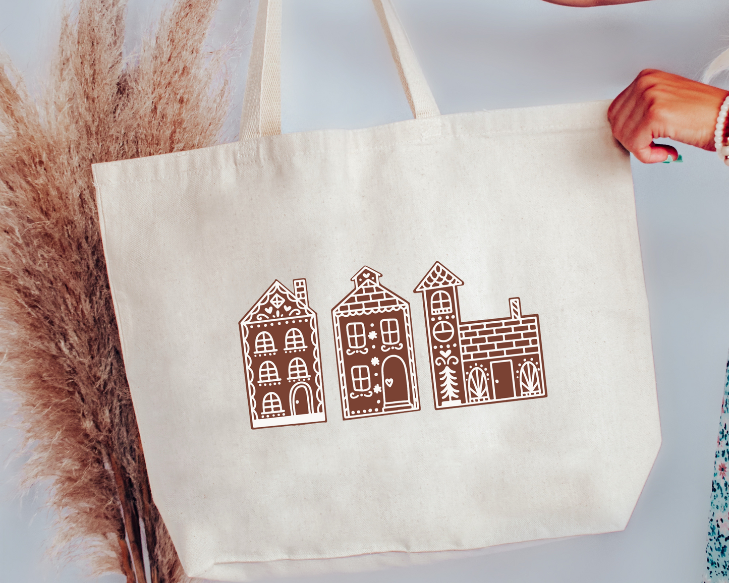 FREE Gingerbread House SVG | Hand Drawn Christmas SVG