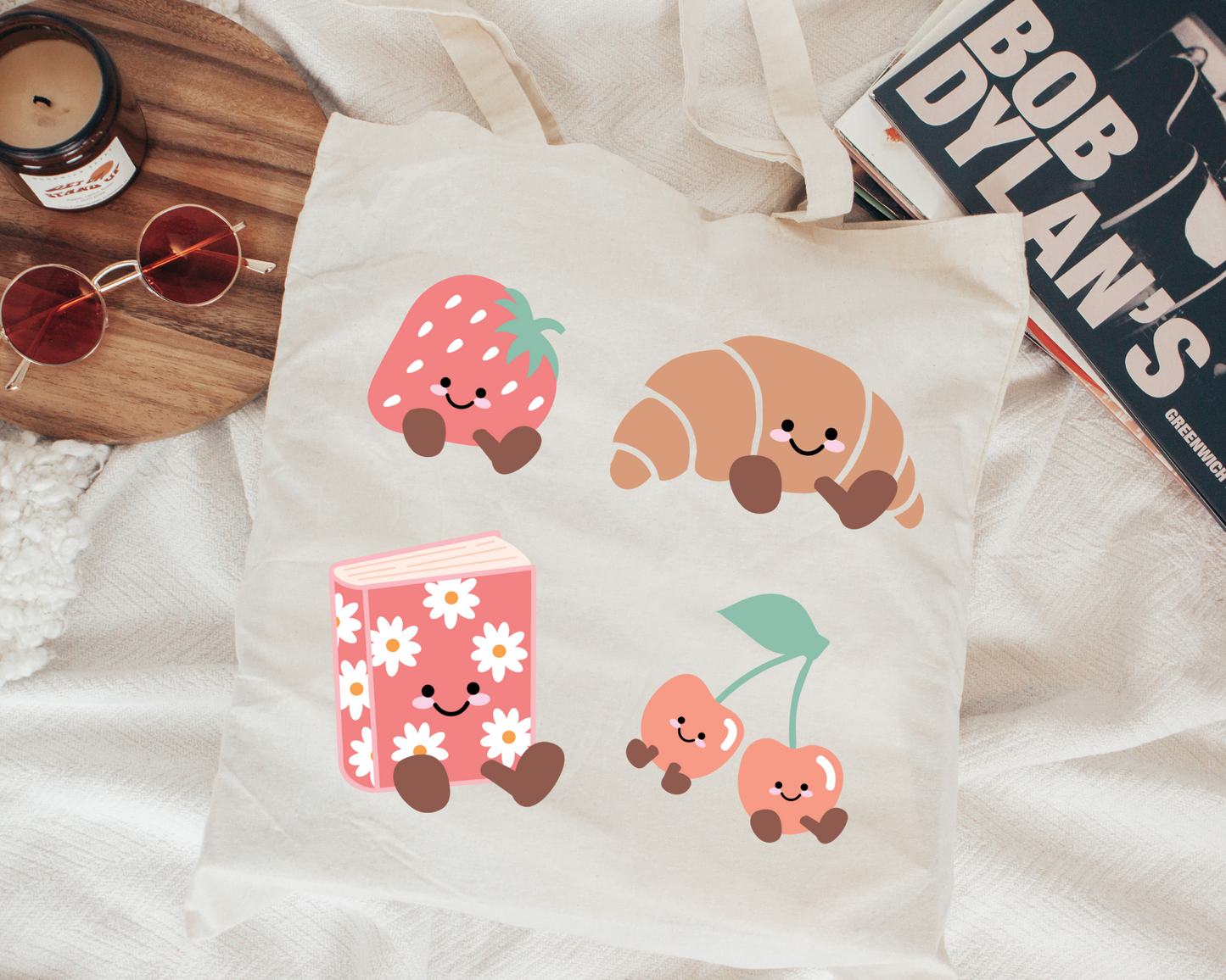 FREE Kawaii Cherry SVG | Kawaii Strawberry SVG