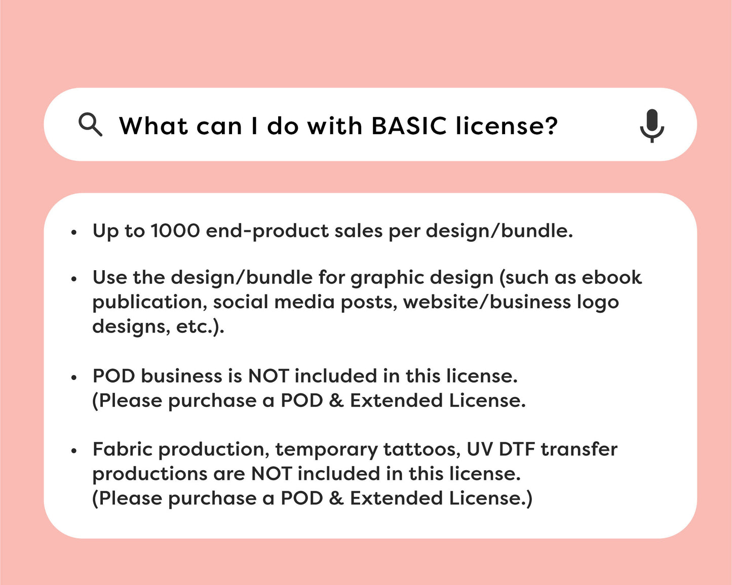 Single-Use Commercial License