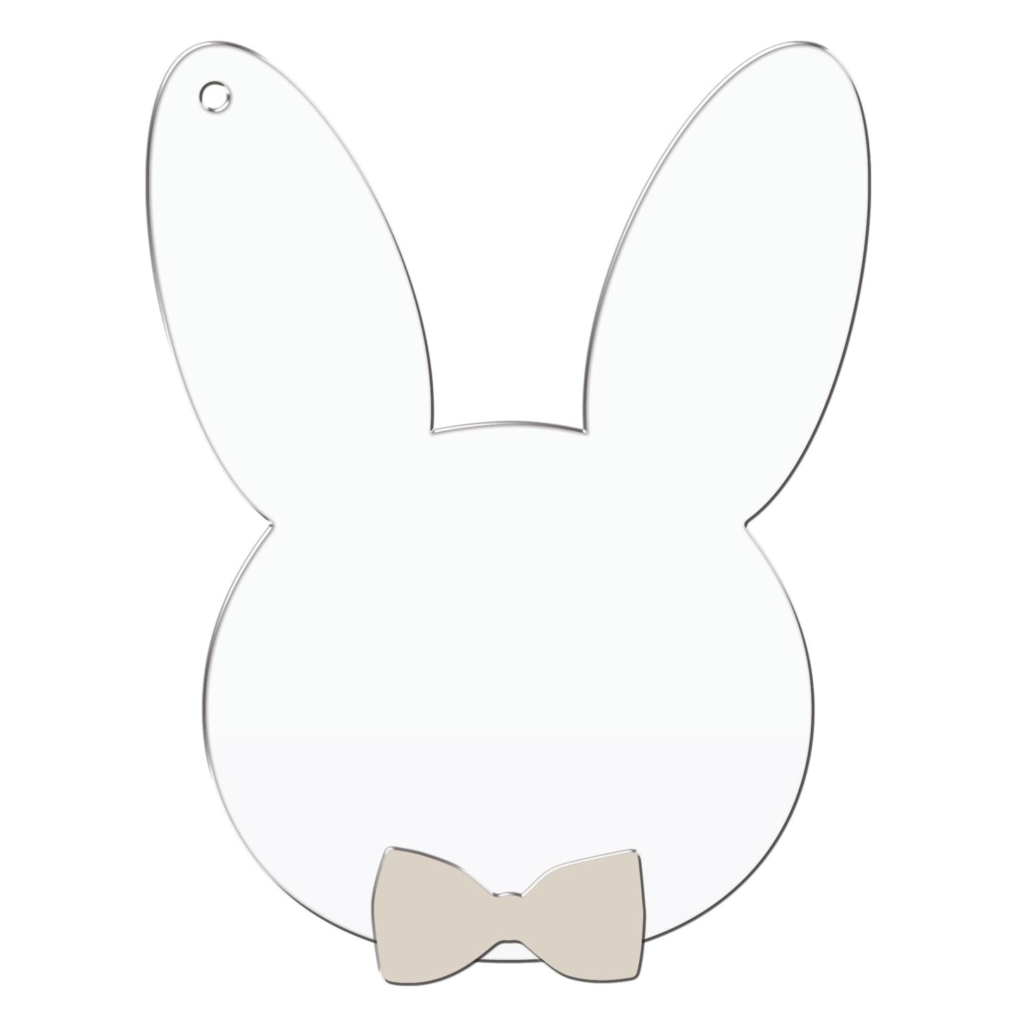 Bunny Shaped Acrylic Blanks