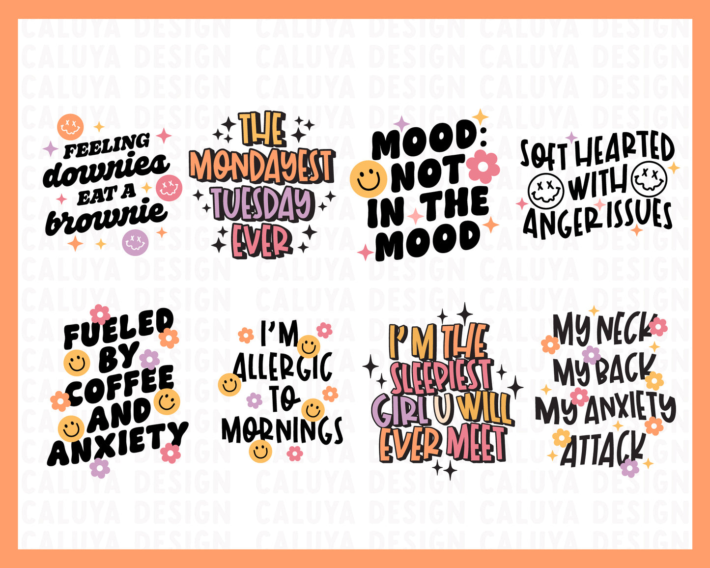 Trendy Funny & Hilarious Quote SVG Bundle | 15 Pack