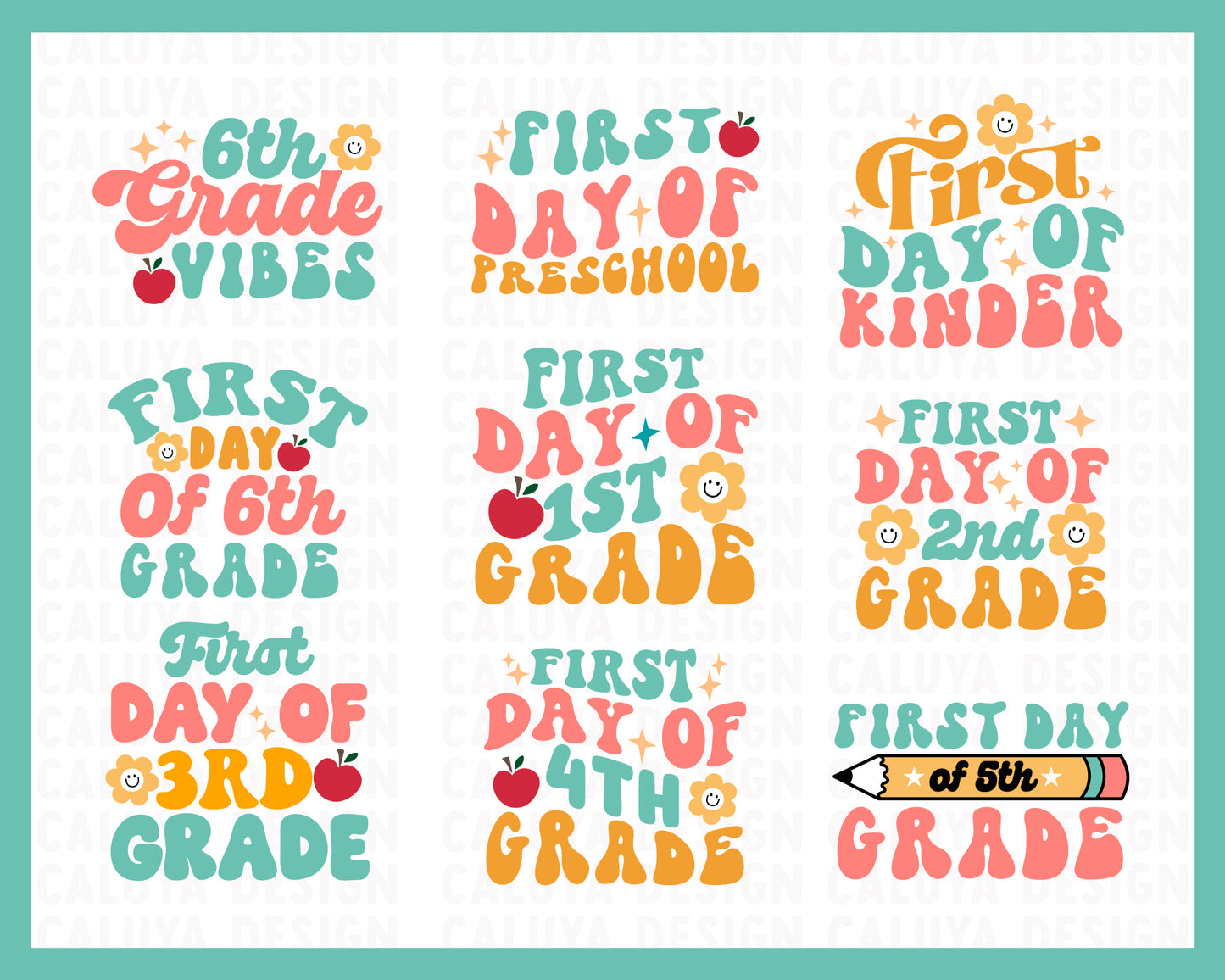 Groovy Back To School Bundle | 20 Pack