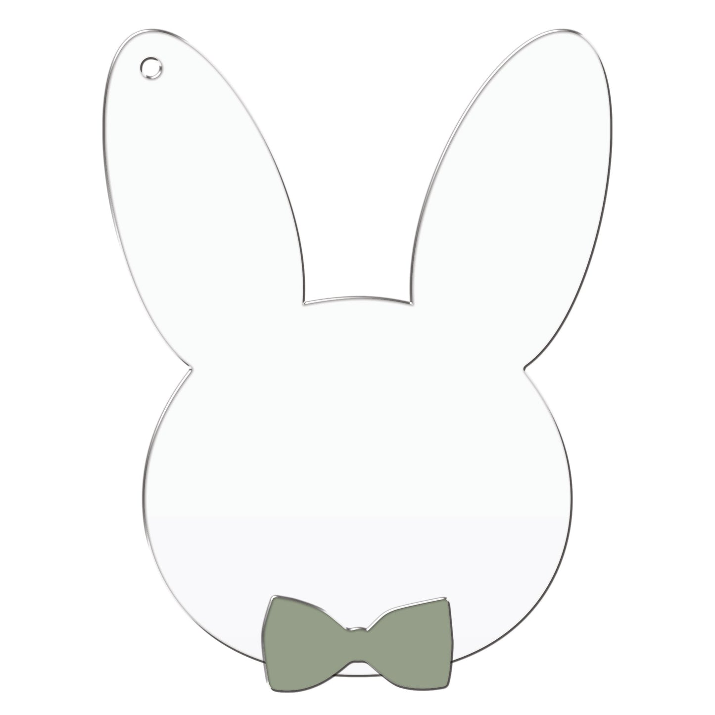 Bunny Shaped Acrylic Blanks