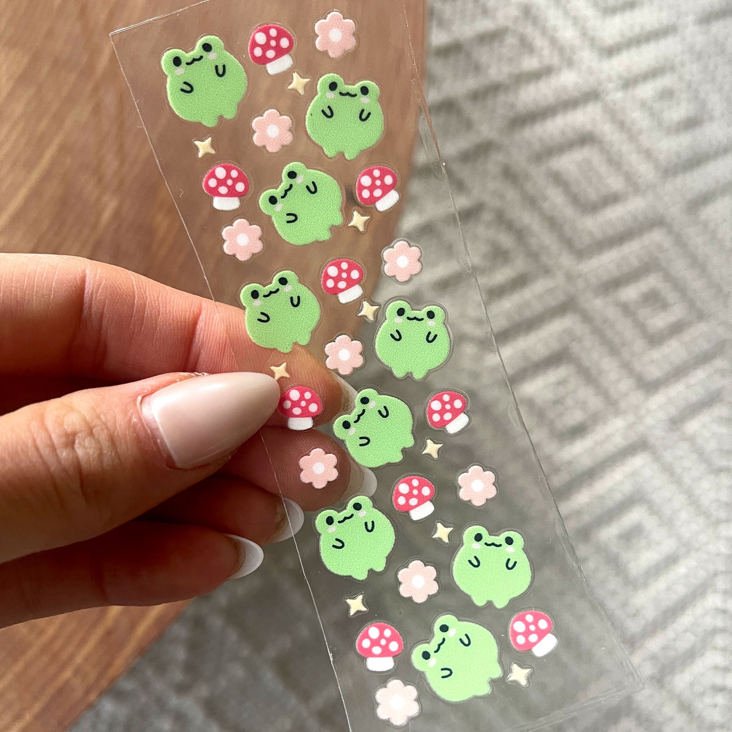 Pen UV DTF Wrap | Kawaii Froggy