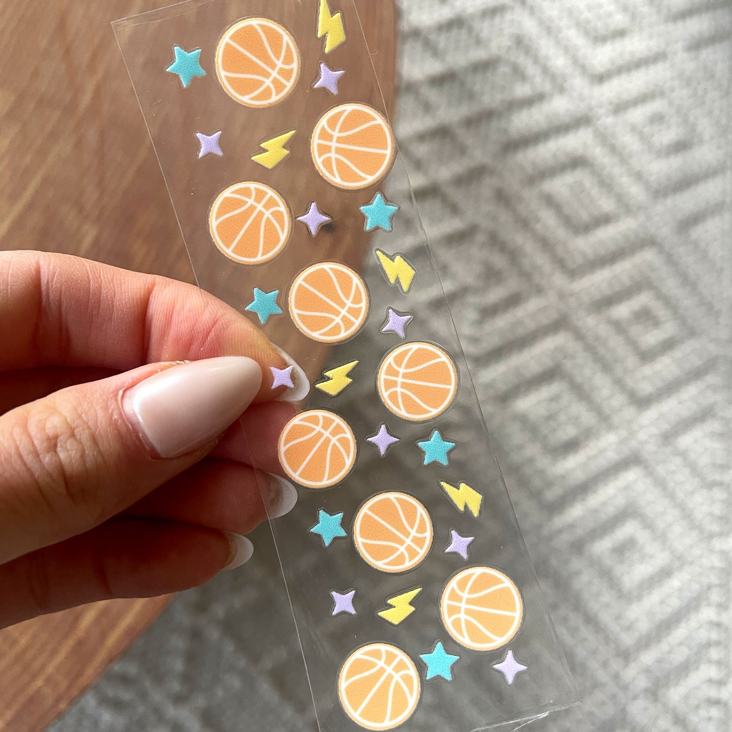 Pen UV DTF Wrap | Basketball
