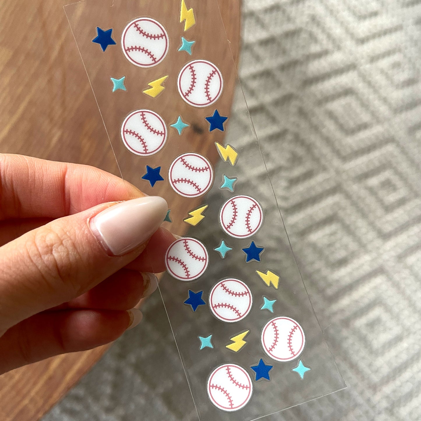 Pen UV DTF Wrap | Baseball