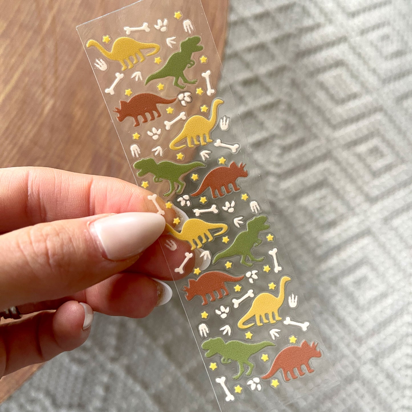 Pen UV DTF Wrap | Dinosaur