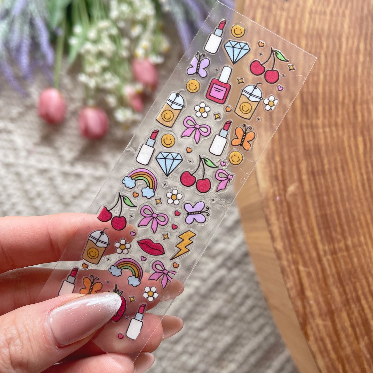 Pen UV DTF Wrap | Girly Vibes