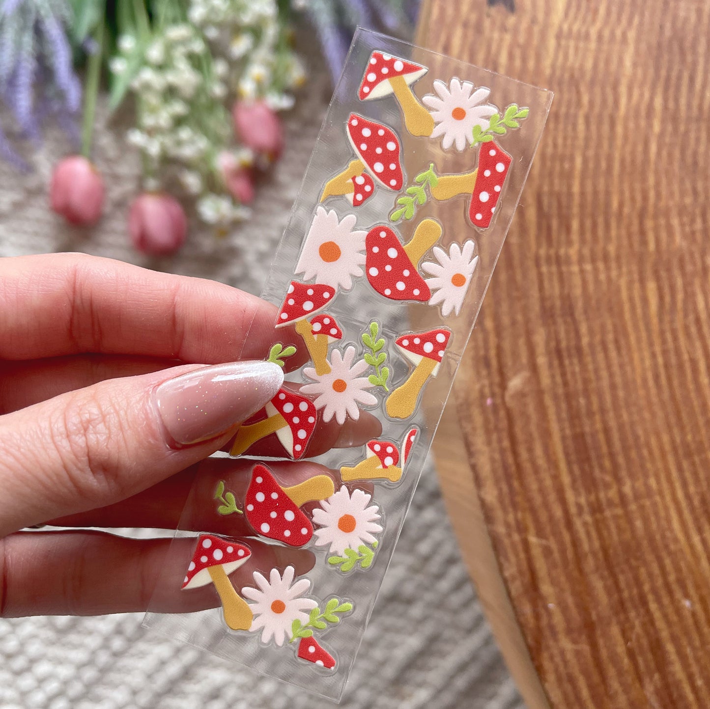 Pen UV DTF Wrap | Mushroom Forest