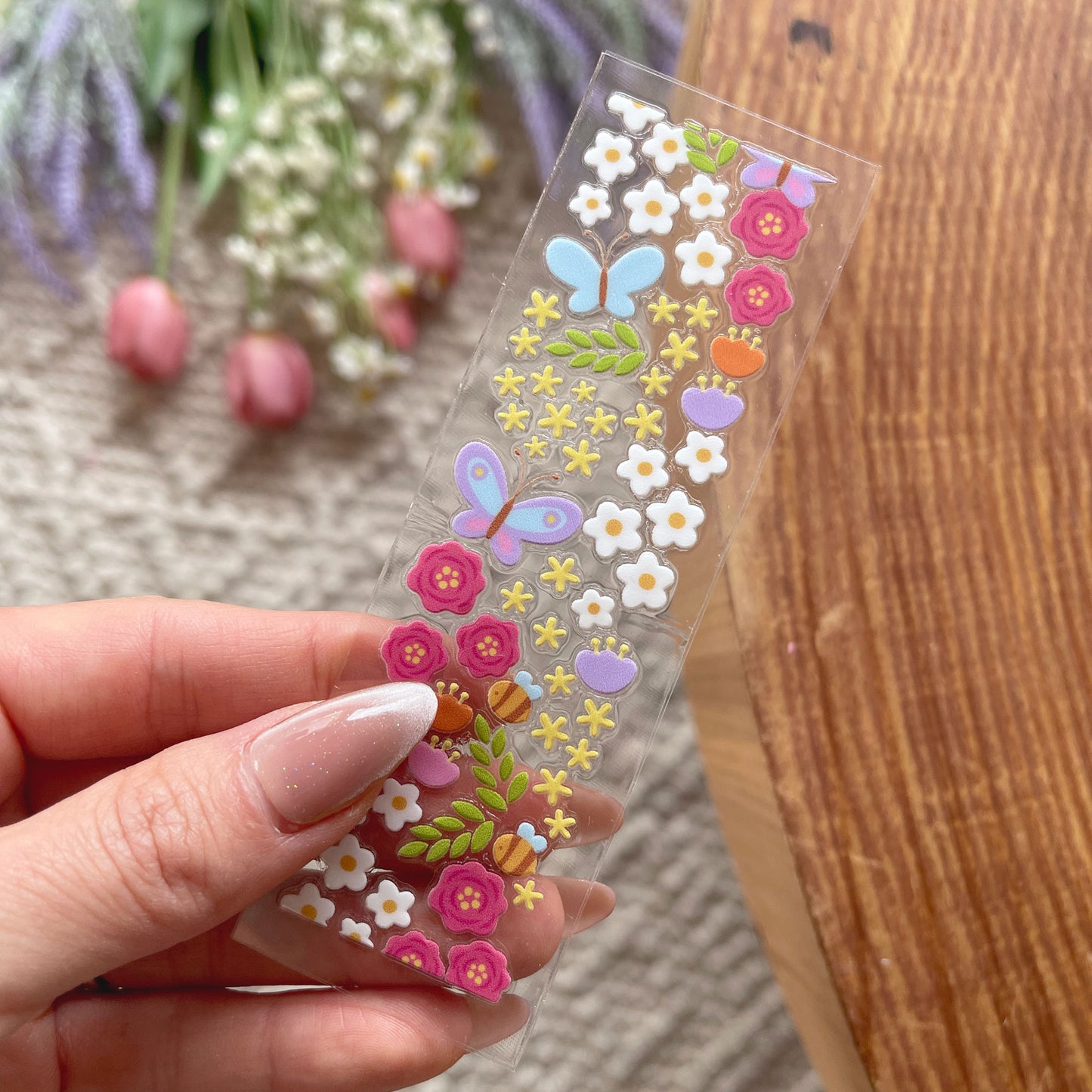 Pen UV DTF Wrap | Spring Garden