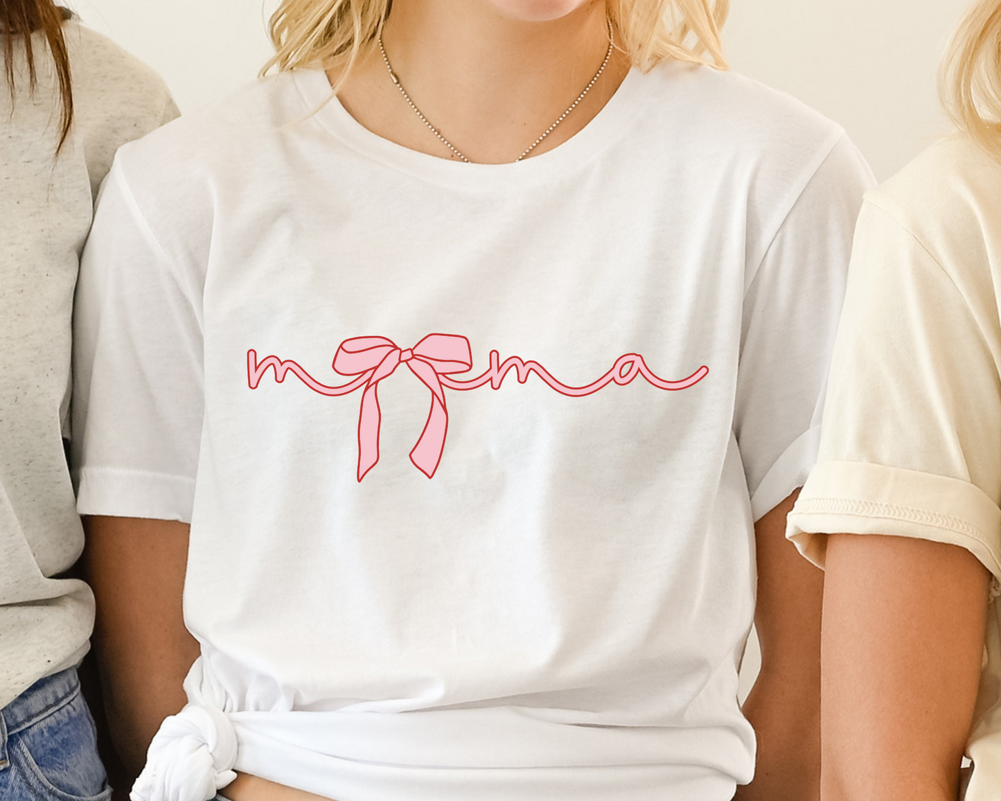 FREE Coquette Bow Mama SVG | Trendy Mama SVG