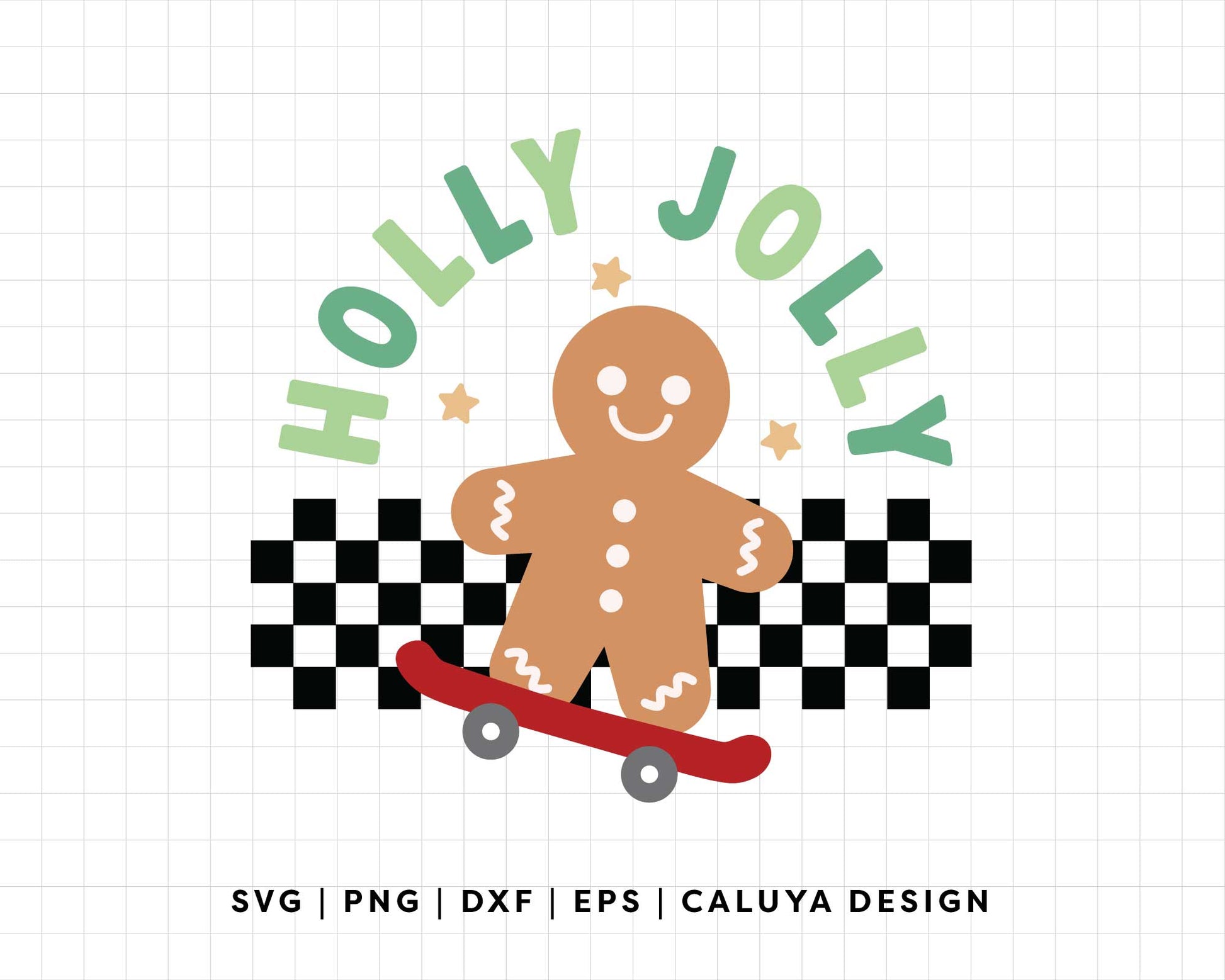 FREE Gingerbread Man SVG | Boy Christmas SVG
