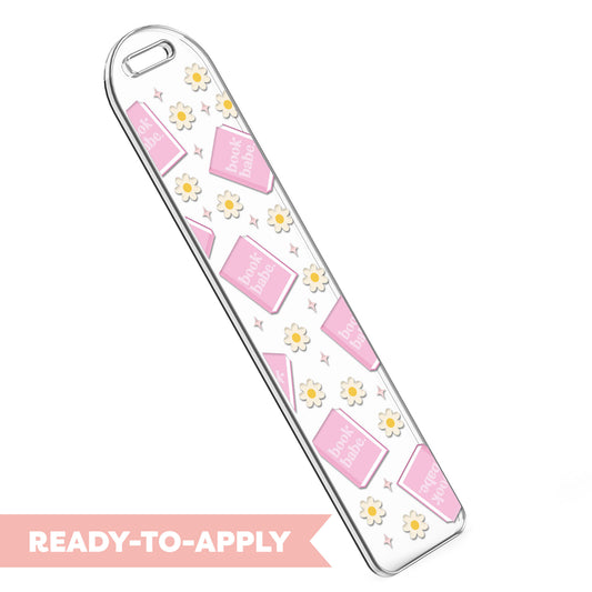 Bookmark UV DTF Decal | Book Babe