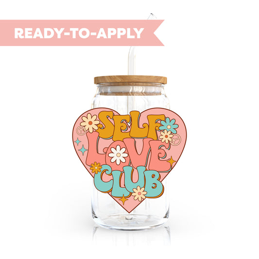 UV DTF Transfer | Self Love Club
