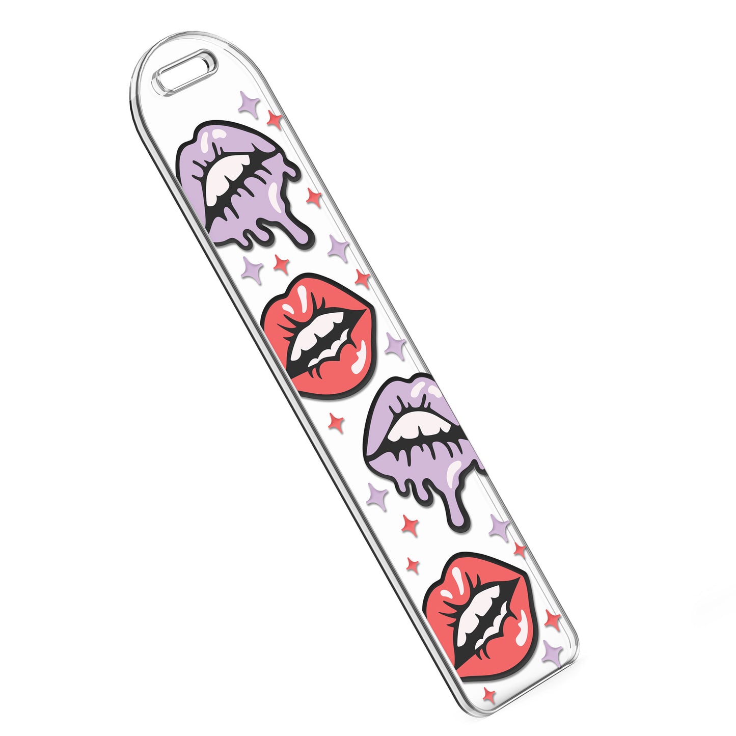 Bookmark UV DTF Decal | Melting Lips