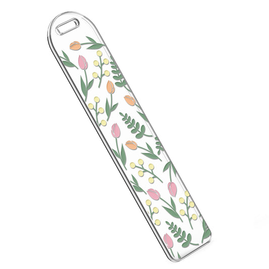 Bookmark UV DTF Decal | Tulip Garden