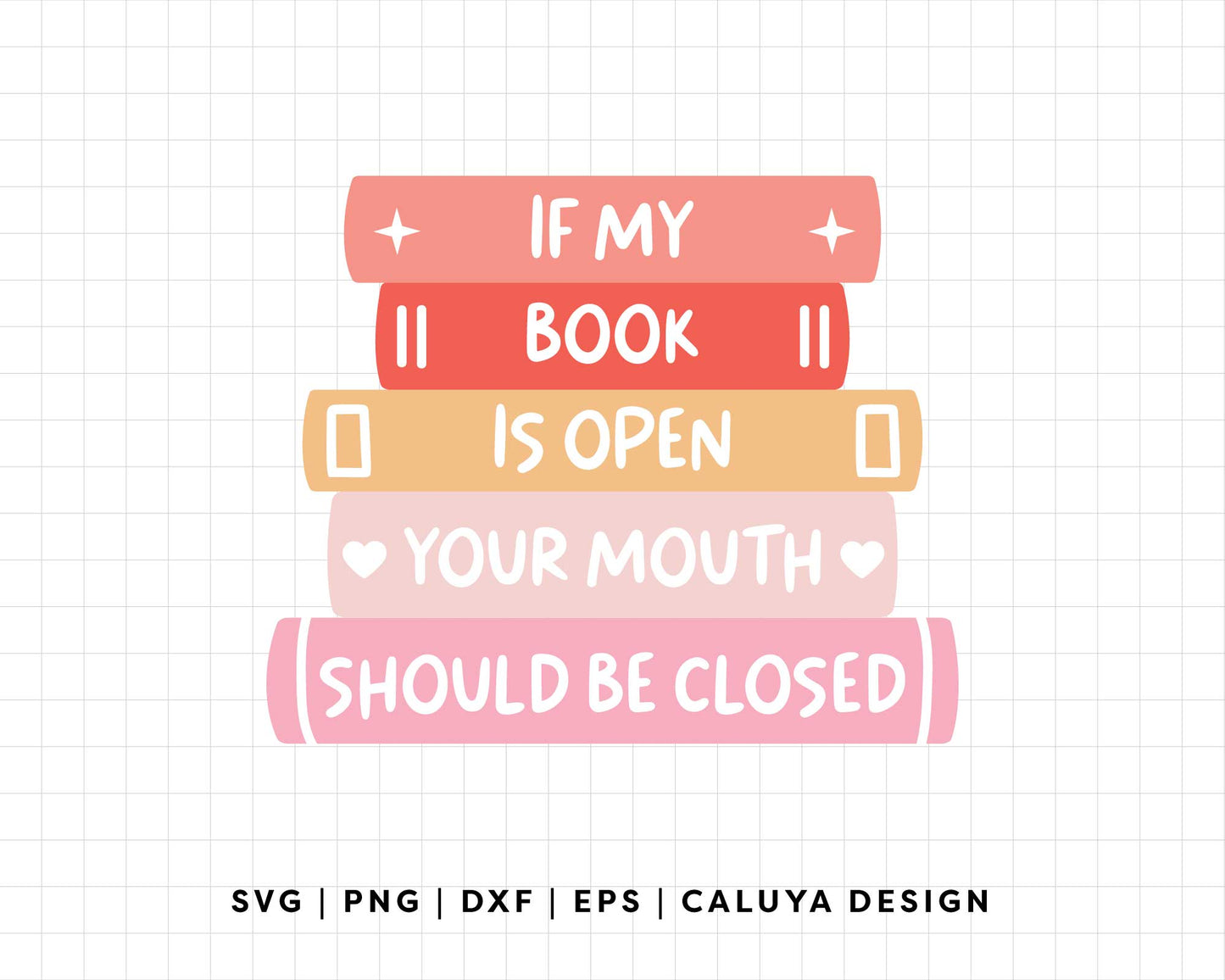 FREE Book Lover SVG | Bookish SVG