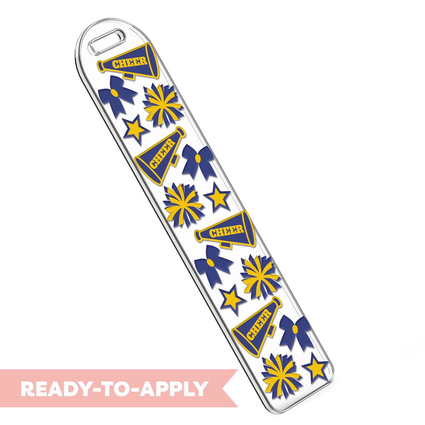 Bookmark UV DTF Decal | Cheer