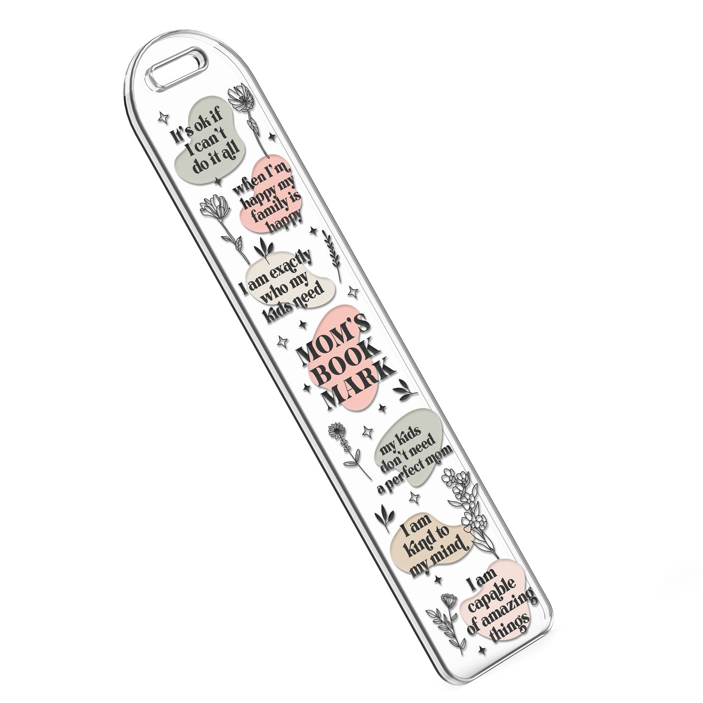Bookmark UV DTF Decal | Mom Life