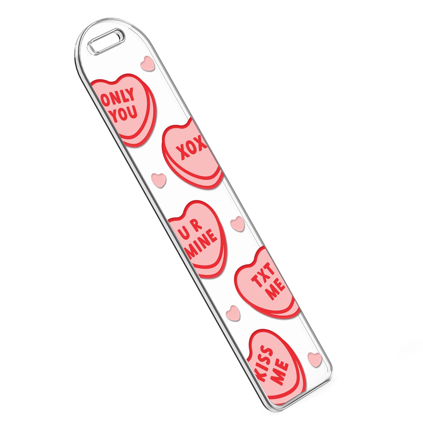 Bookmark UV DTF Decal | Valentine Heart