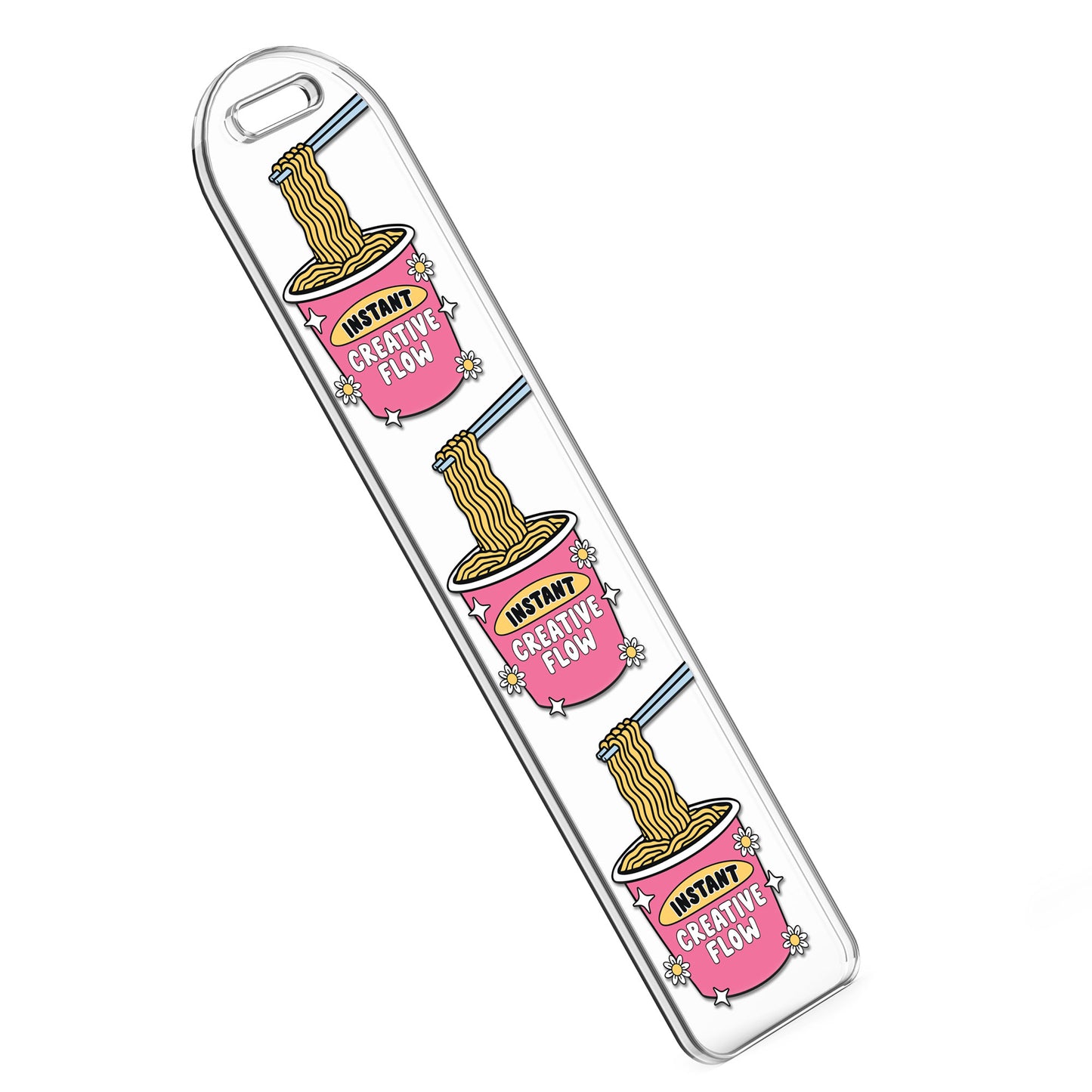 Bookmark UV DTF Decal | Creative Flow Noodle