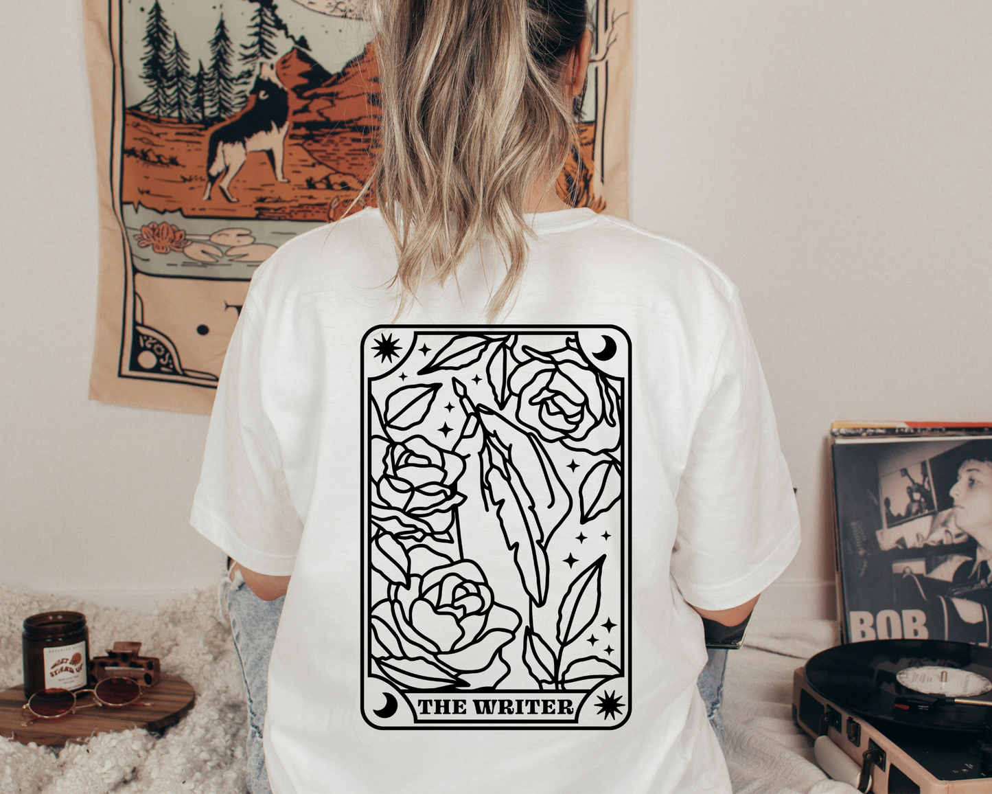 FREE The Writer SVG | Tarot Cart SVG