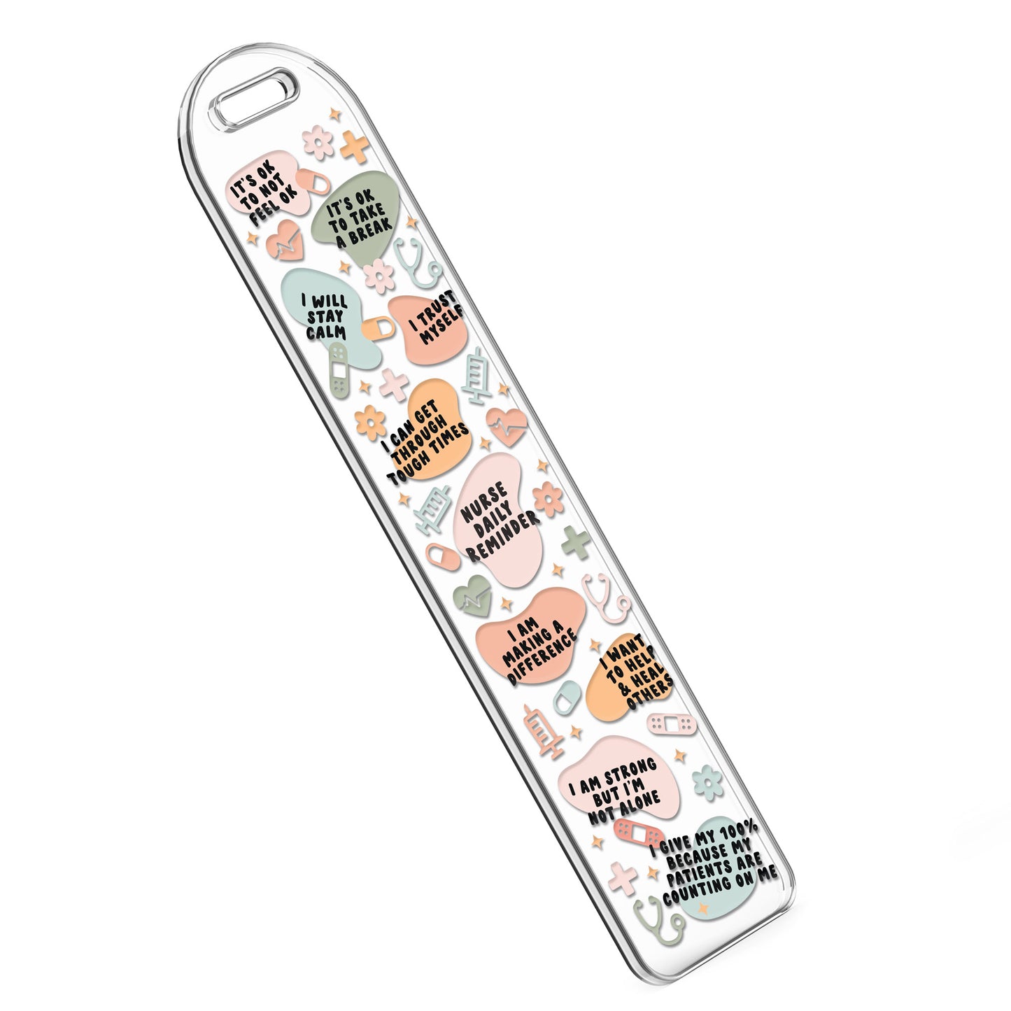 Bookmark UV DTF Decal | Nurse Affirmation