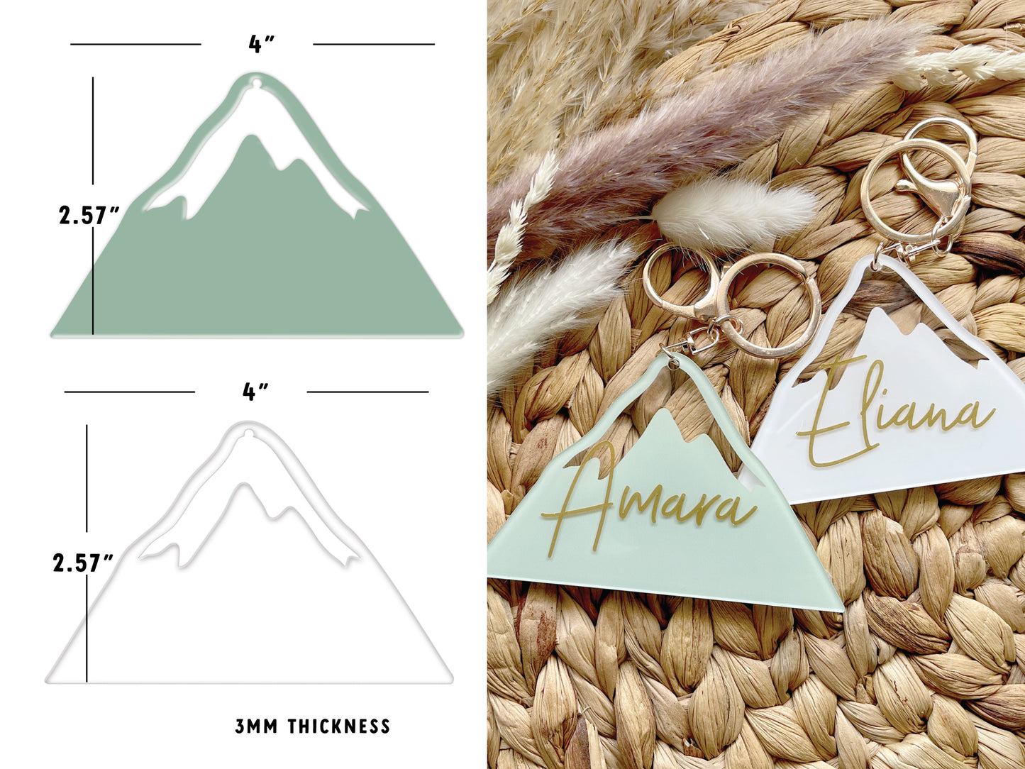 Mountain Acrylic Blank