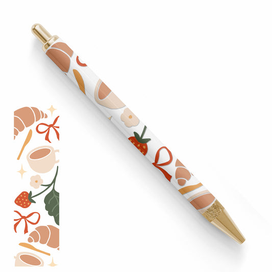 Pen UV DTF Wrap | Cottage Core Picnic