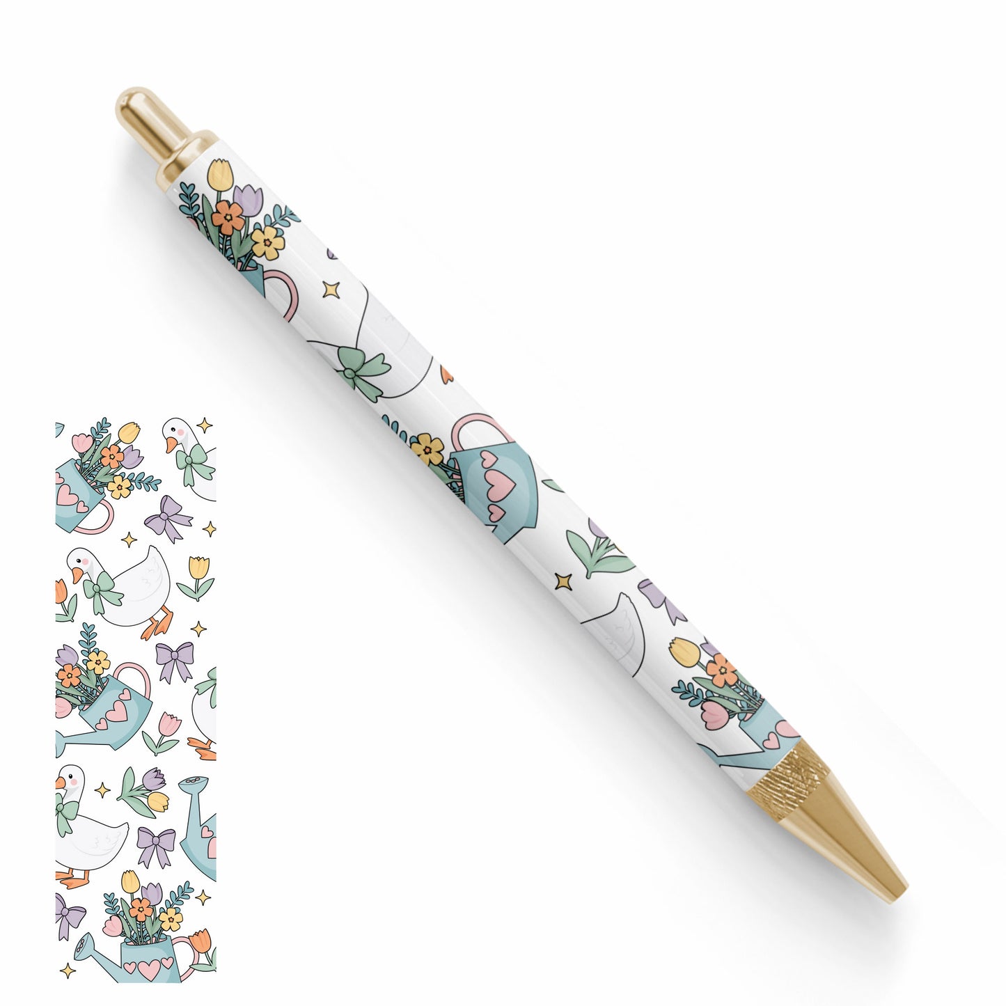 Pen UV DTF Wrap | Spring Ducky