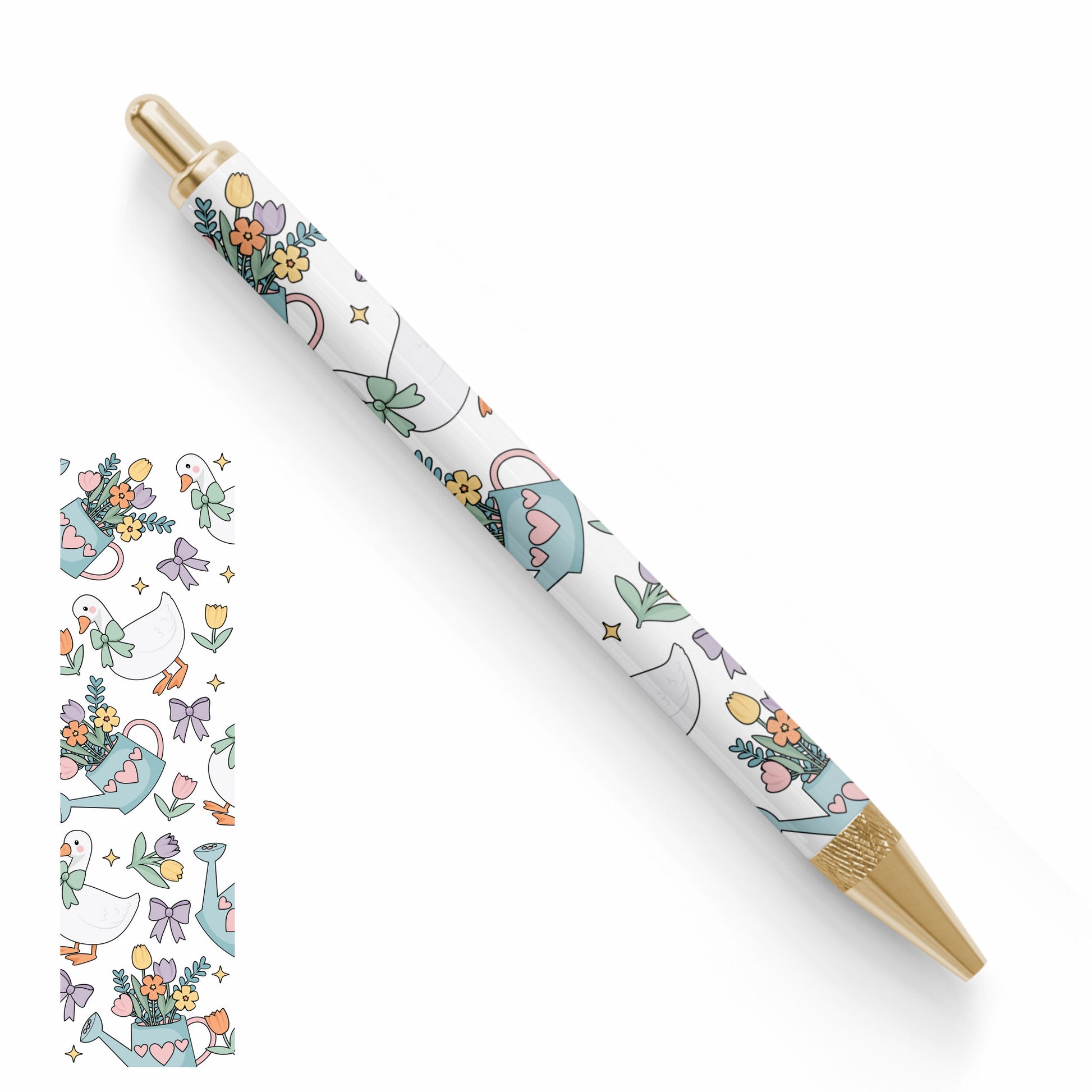 Pen UV DTF Wrap | Spring Ducky