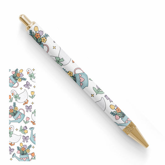Pen UV DTF Wrap | Spring Ducky