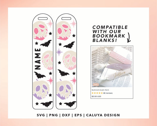 Bookmark Template SVG | Poisoned Apple SVG