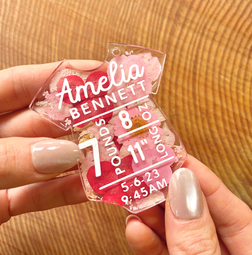 Baby Onesie Acrylic Blanks