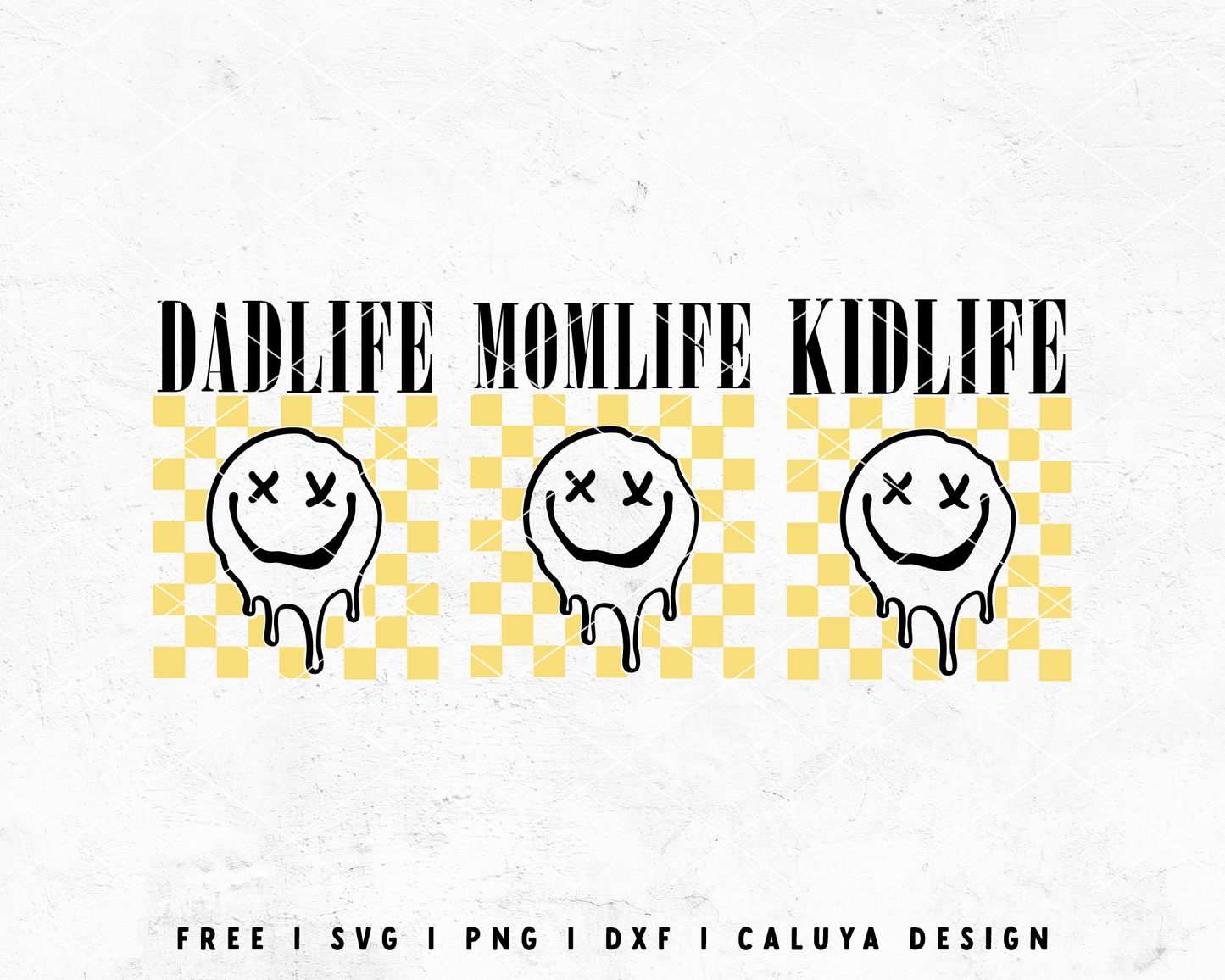 FREE Trendy Family SVG | Mom Life SVG | Dad Life SVG Cut File for Cricut, Cameo Silhouette | Free SVG Cut File