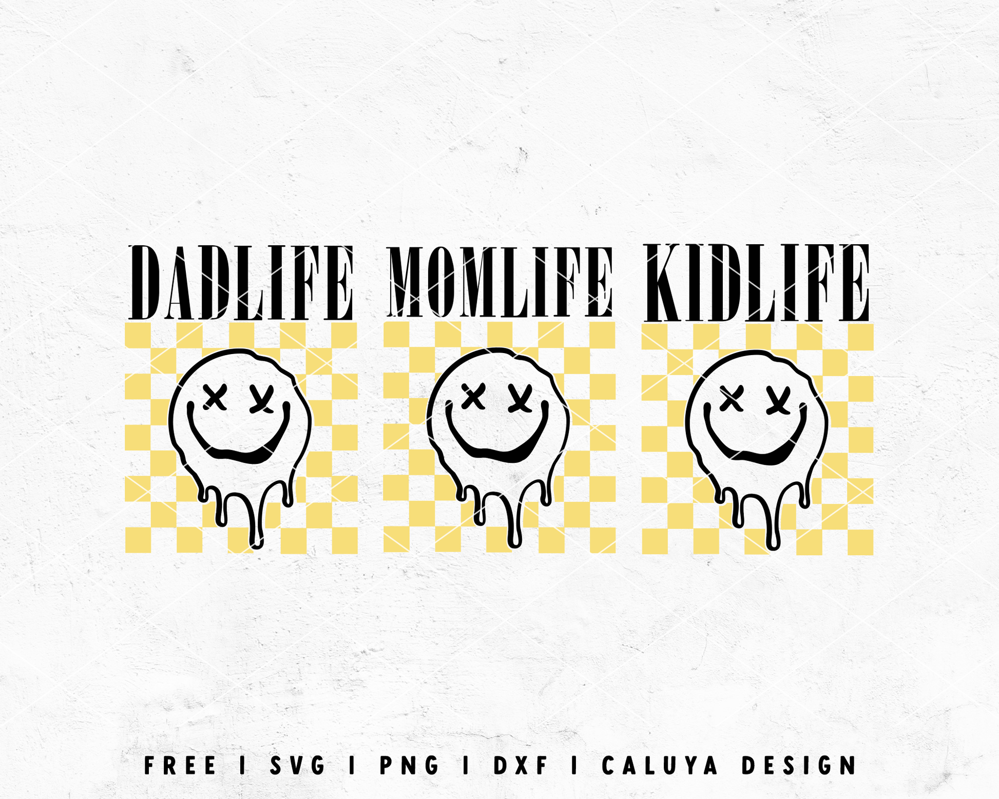 FREE Trendy Family SVG | Mom Life SVG | Dad Life SVG Cut File for Cricut, Cameo Silhouette | Free SVG Cut File