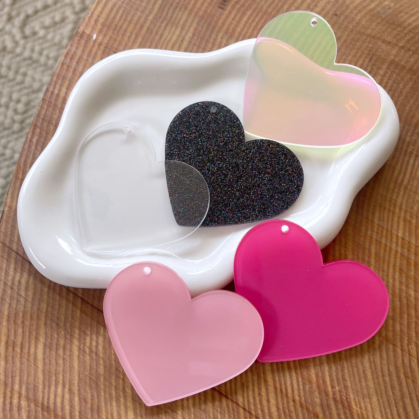 Heart Acrylic Blanks