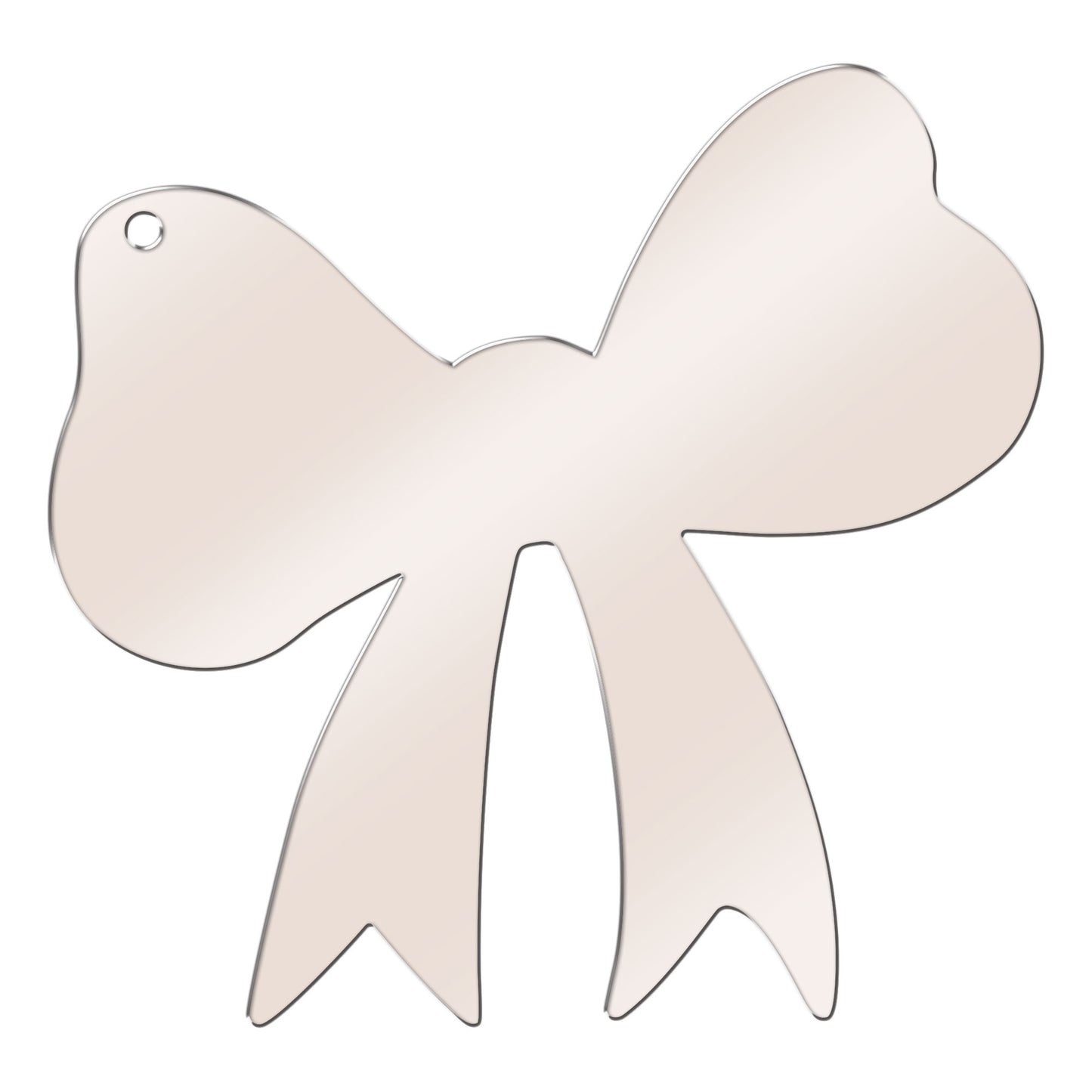 Coquette Bow Acrylic Blank