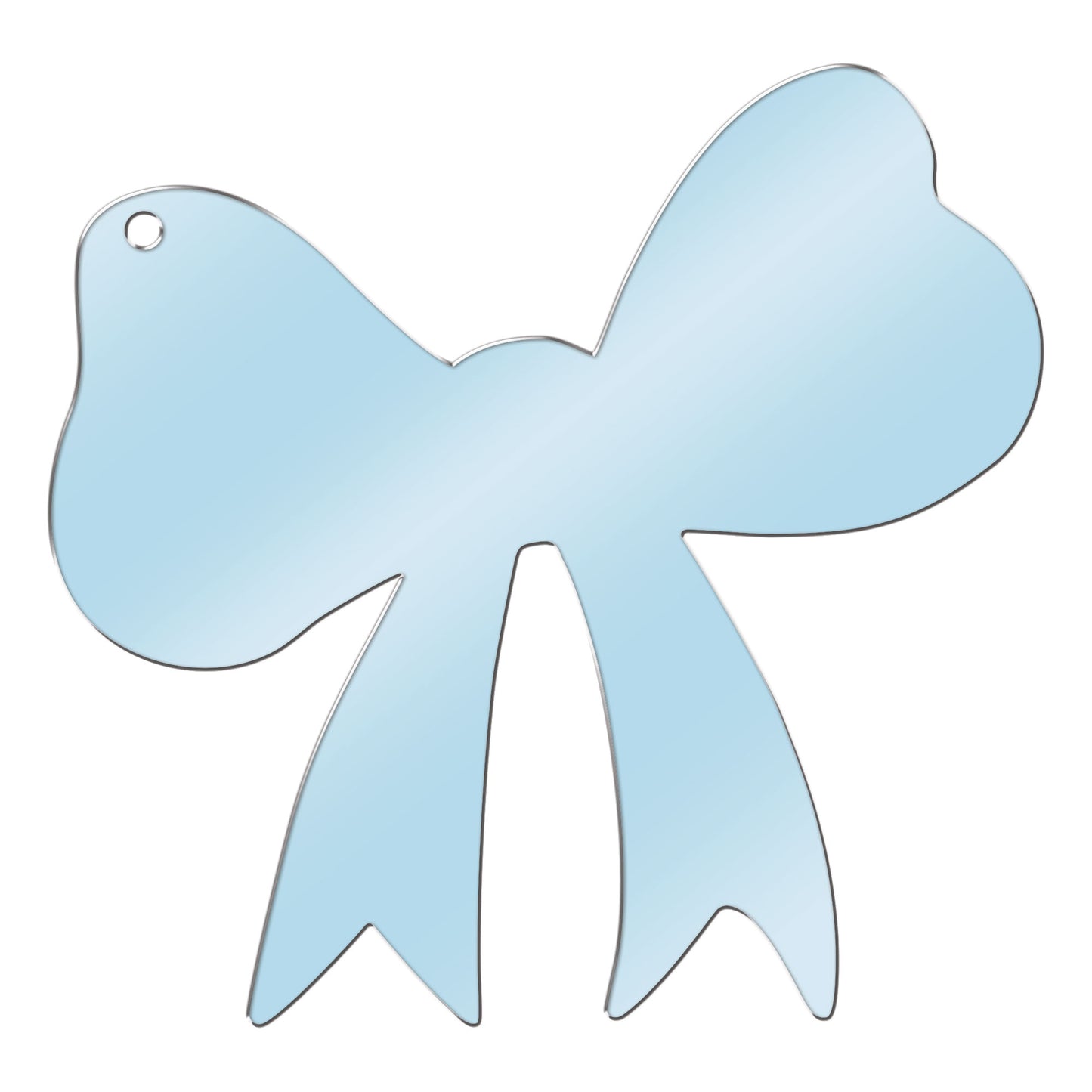 Coquette Bow Acrylic Blank