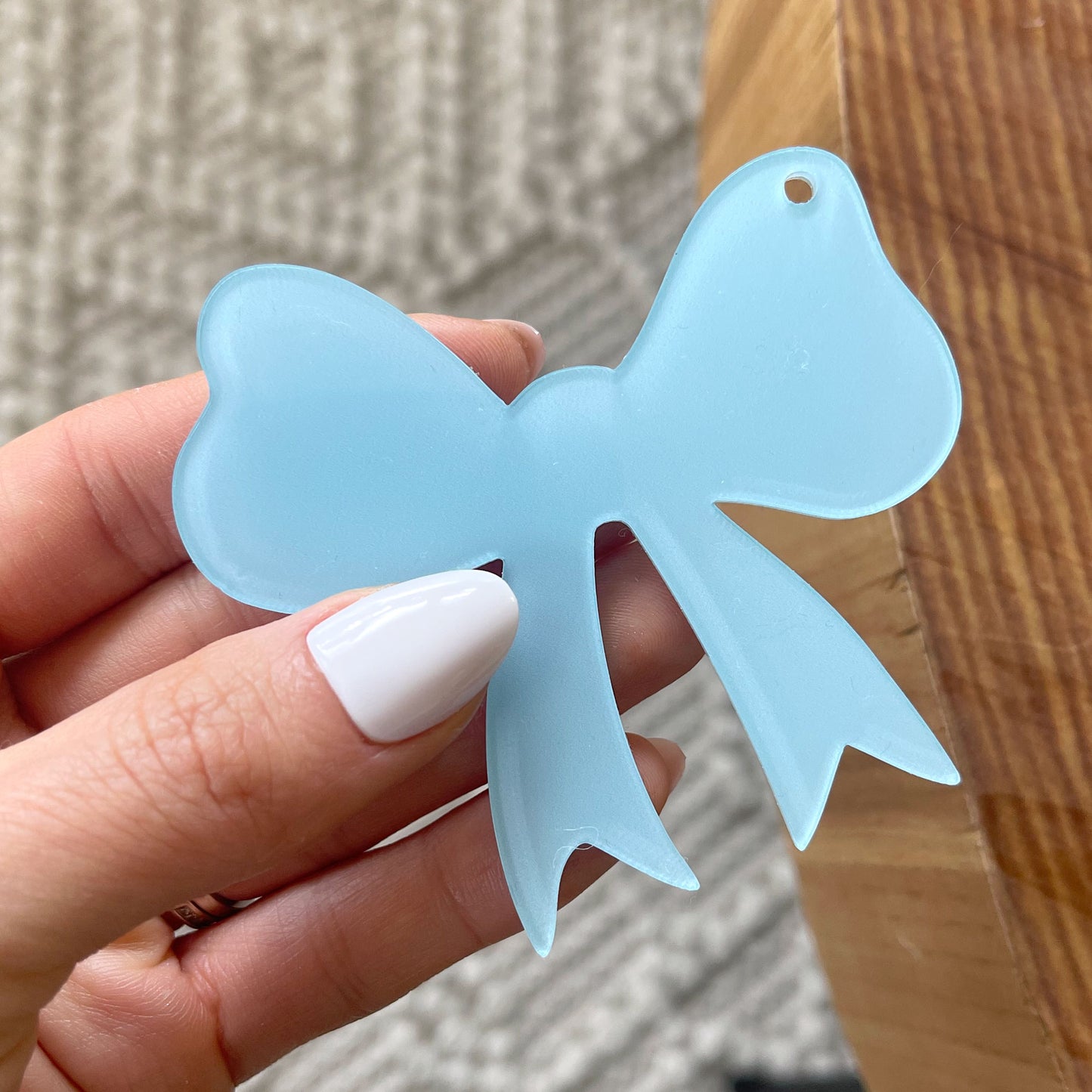 Coquette Bow Acrylic Blank