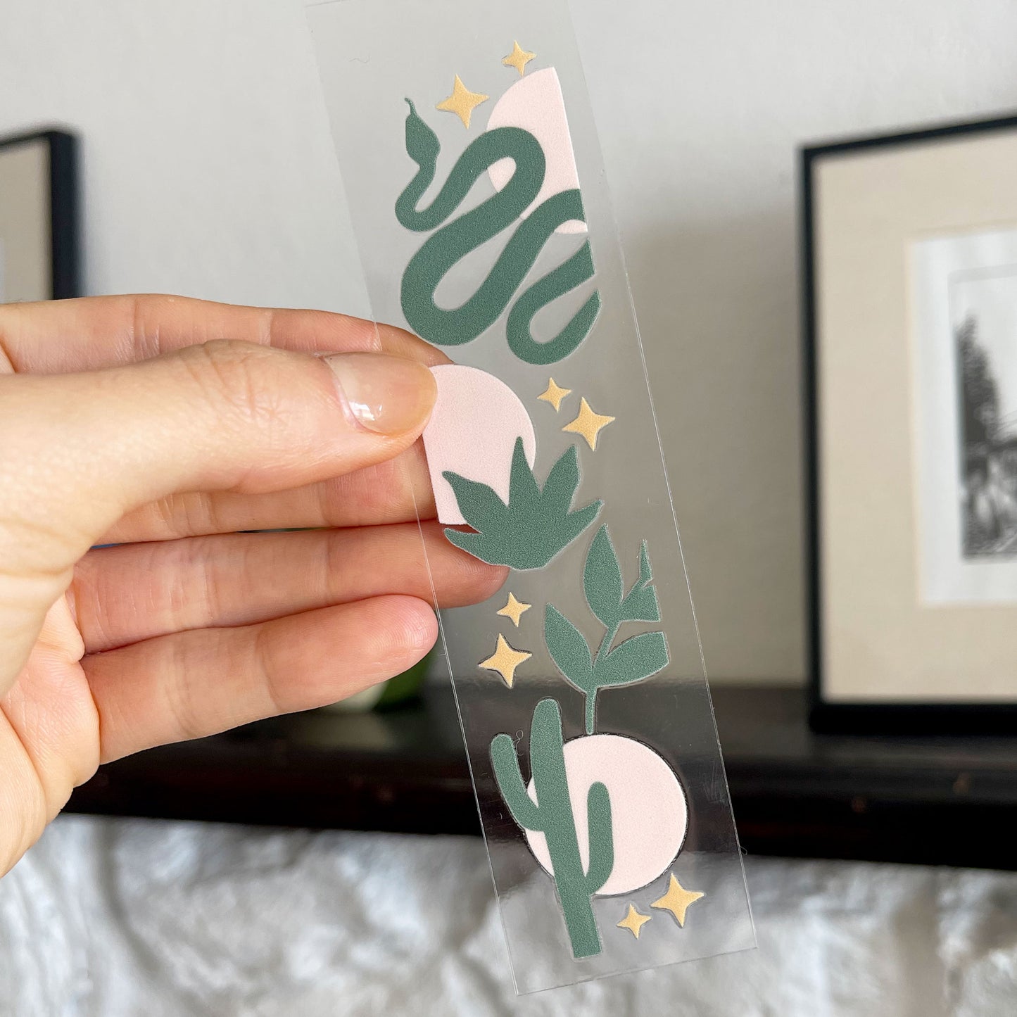 Bookmark UV DTF Decal | Boho Desert