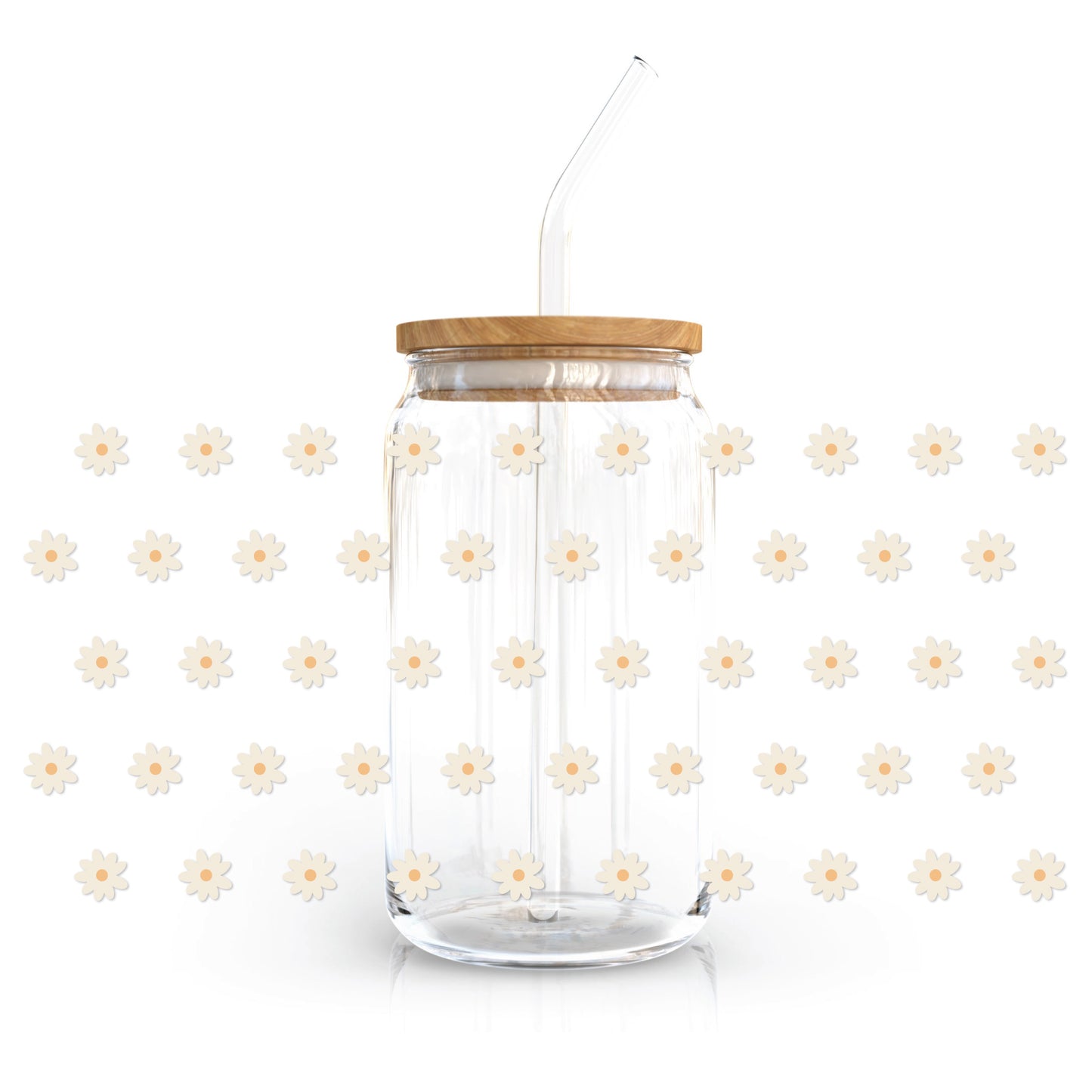 16oz Cup UV DTF Decal | Little Daisy