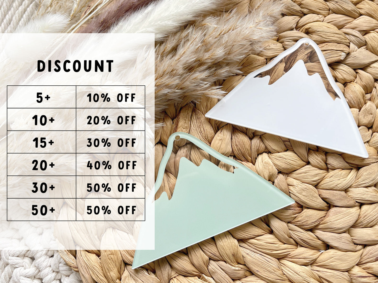 Mountain Acrylic Blank