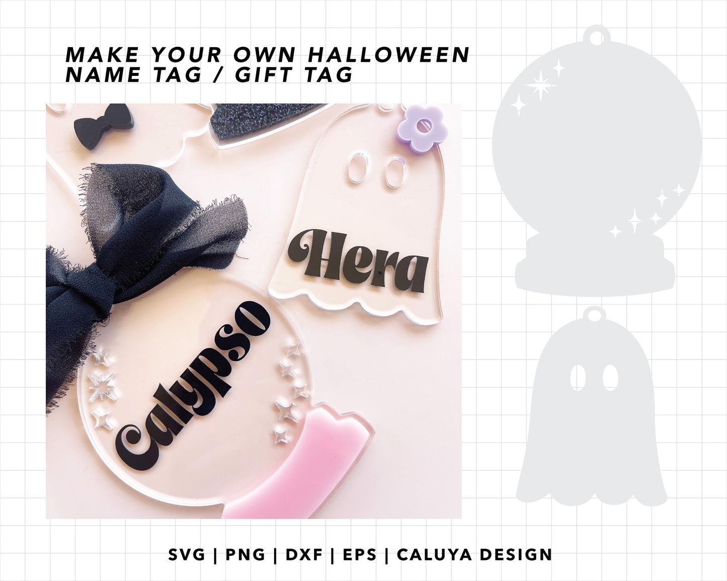 Halloween Acrylic Blank Template